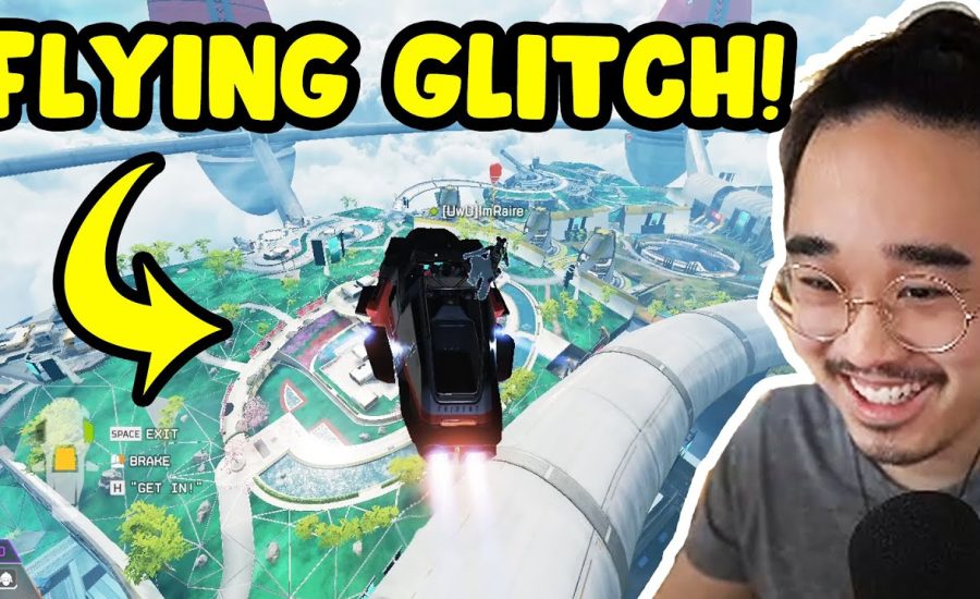 THE GAMEBREAKING FLYING TRIDENT GLITCH!! (Olympus Season 7 - Apex Legends)