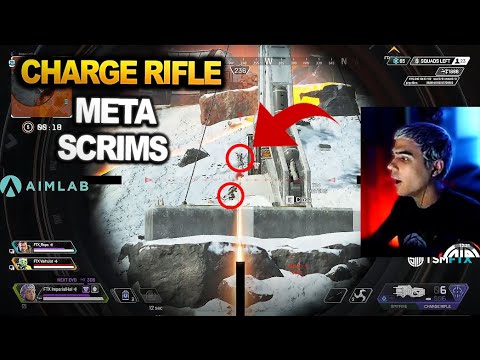 TSM Imperialhal shows How to use the Charge Rifle in algs scrims !! NEW SCRIMS ( apex legends )