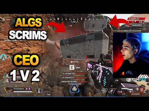 TSM Imperialhal tries using The Havoc SMG & Peacekeeper and dominates algs scrims!! ( apex legends )