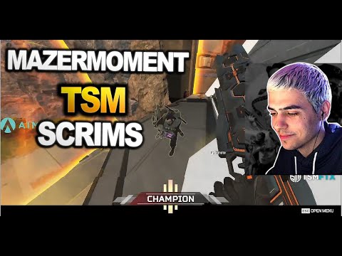 TSM Imperialhal's team dominated Scrims !! | MAZERMOMENT FUNNY !! ( apex legends )