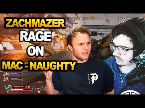 Zachmazer Rages at Albralelie & Naughty scrims!! ( apex legends )