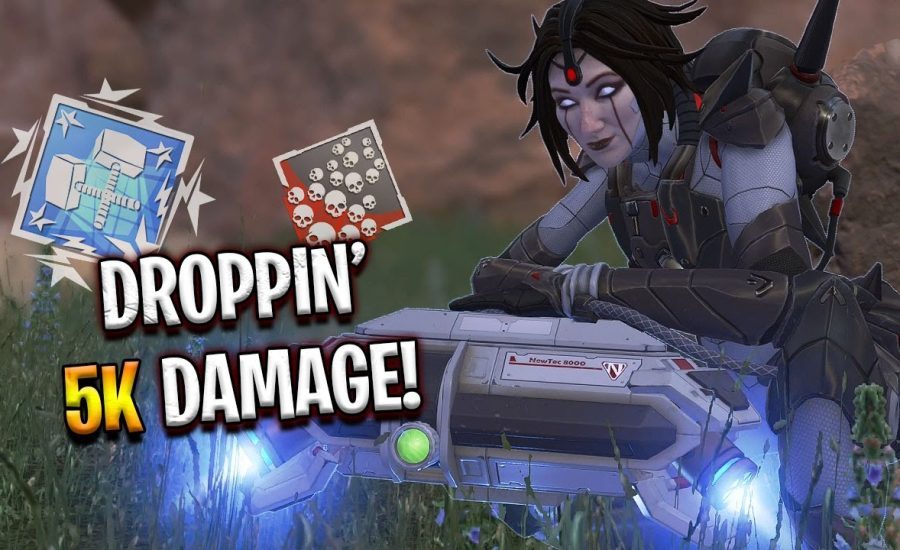 droppin' over 5,000 DAMAGE with Horizon!! - Apex Legends Season 12