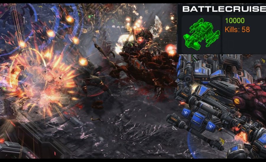 58-kill BC! - Dark (Z) vs Maru (T) on Hardwire - StarCraft 2 -2022