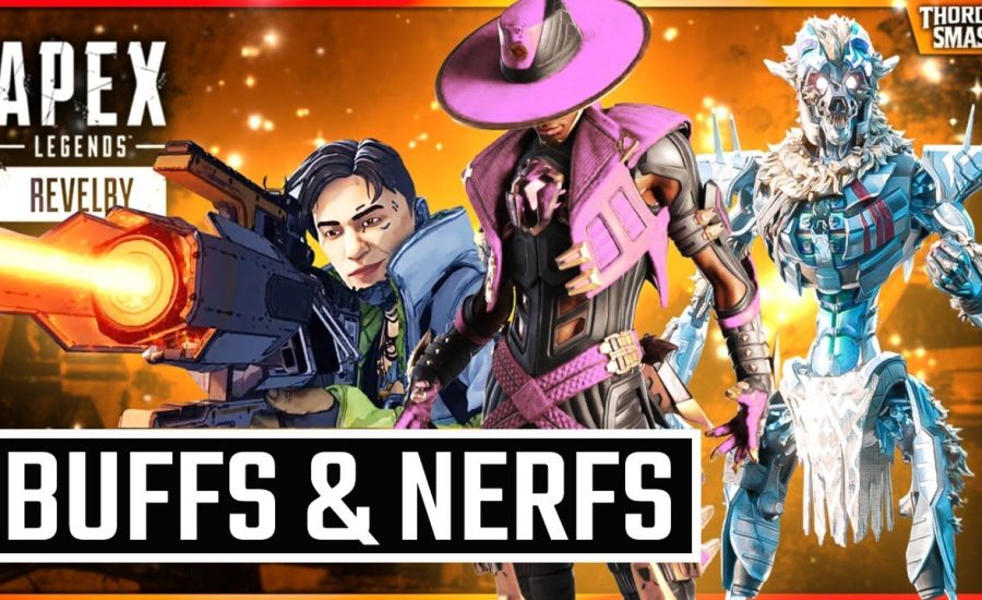 Apex Legends New Buffs & Nerfs Season 17 Rework Update