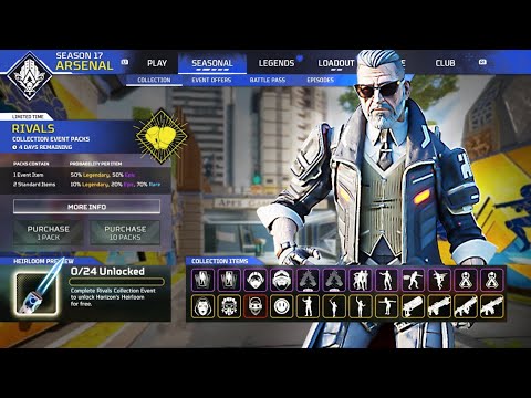 Apex Legends New Season 17 Collection Events