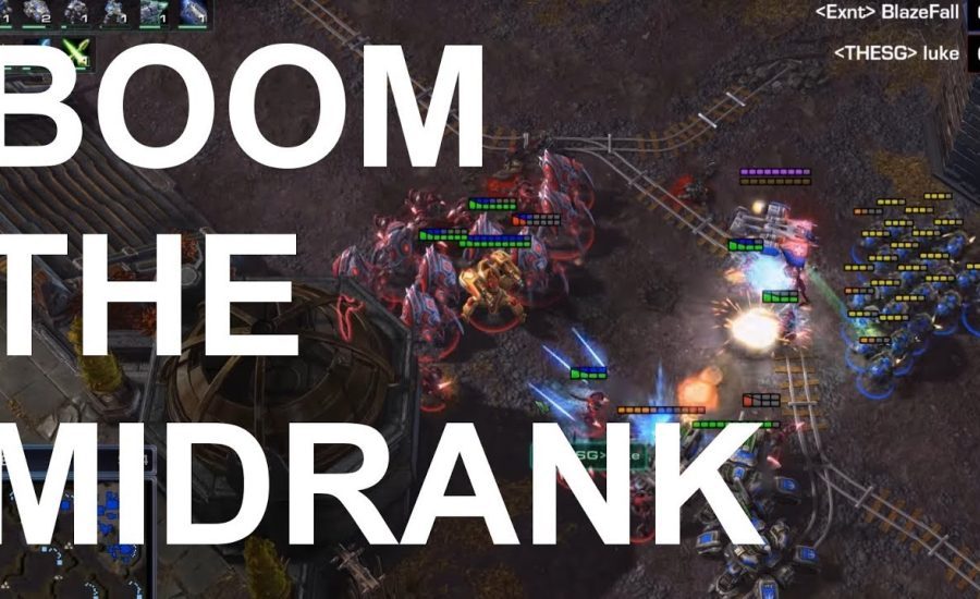 BlazeFall (T) v luke (P) on EastWatch - MidRank Madness 2018 - StarCraft 2 LOTV