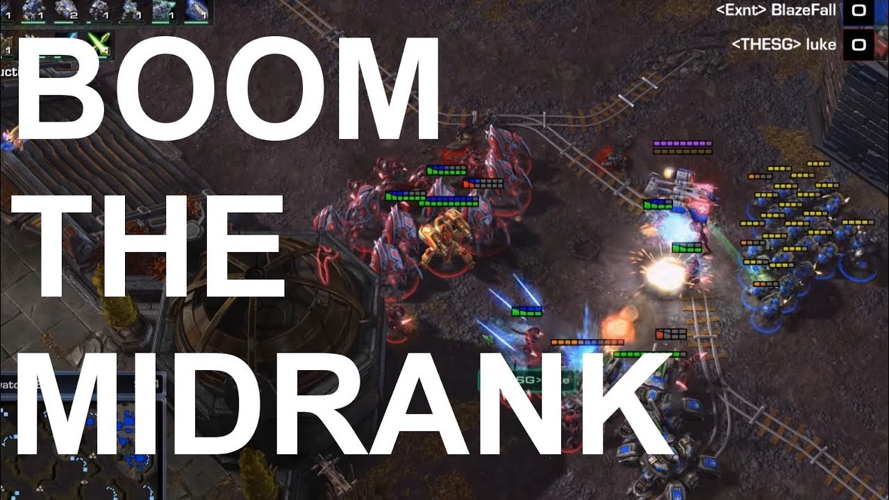 BlazeFall (T) v luke (P) on EastWatch - MidRank Madness 2018 - StarCraft 2 LOTV