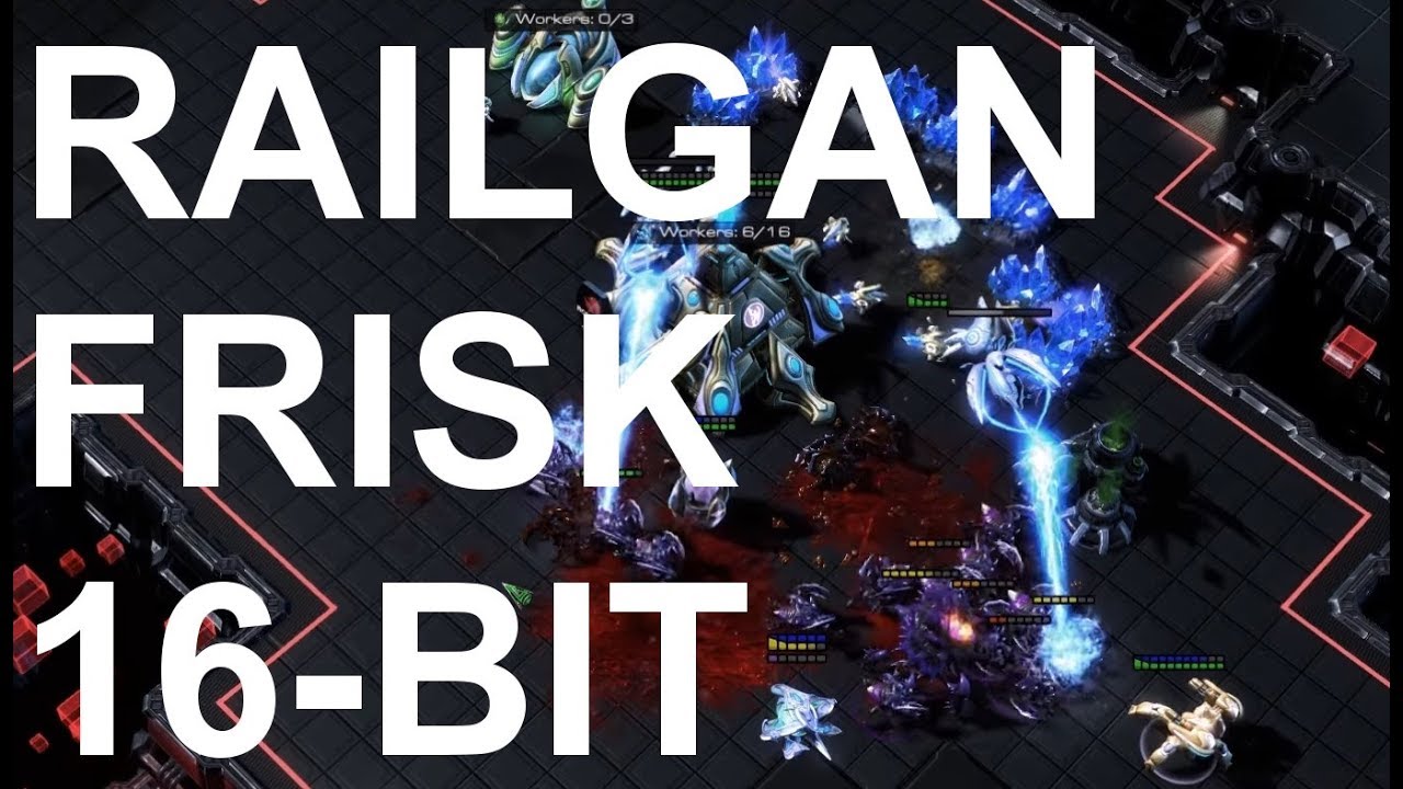 Frisk (P) v Railgan (Z) on 16-bit - StarCraft 2 - Legacy of the Void 2018