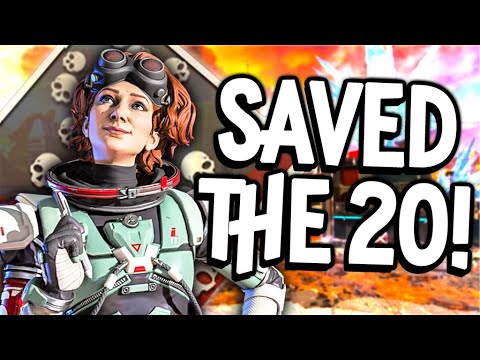 I HELPED A PRO GET A 20 BOMB! (Apex Legends)