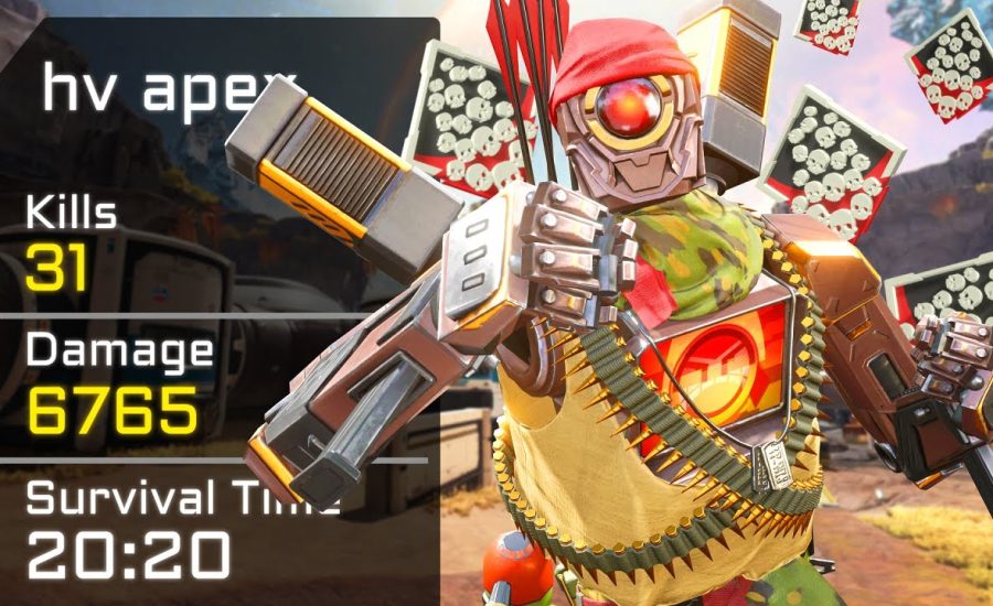 INSANE Pathfinder 31 KILLS and 6,700 Damage Apex Legends Gameplay Season 16