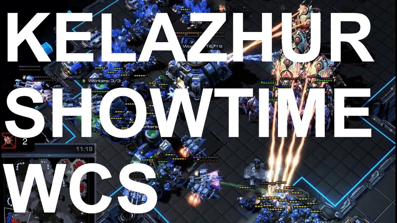 Kelazhur (T) v ShoWTimE (P) on 16-bit - StarCraft2 - Legacy of the Void 2018