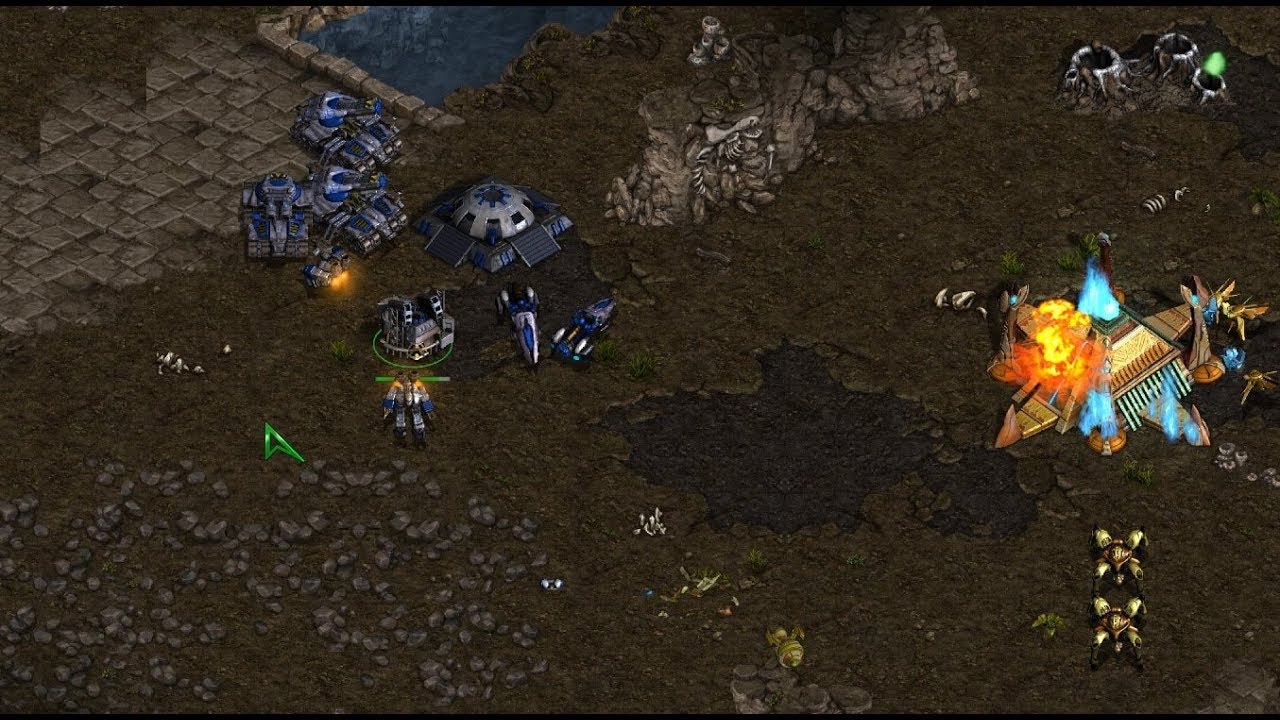 Light (T) v GuemChi (P) on Fighting Spirit - StarCraft  - Brood War REMASTERED