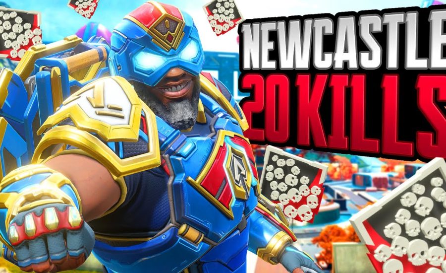 Newcastle DROPPING 20 KILLS Apex Legends Gameplay Season 16