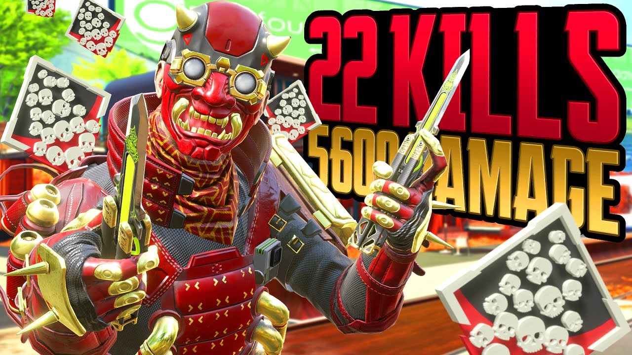 Octane DROPPING 22 KILLS and 5,600 Damage Apex Legends Gameplay Season 16