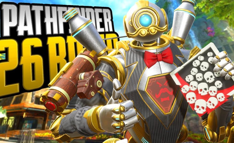 Pathfinder 26 KILLS and 5,200 Damage Apex Legends Gameplay Season 16