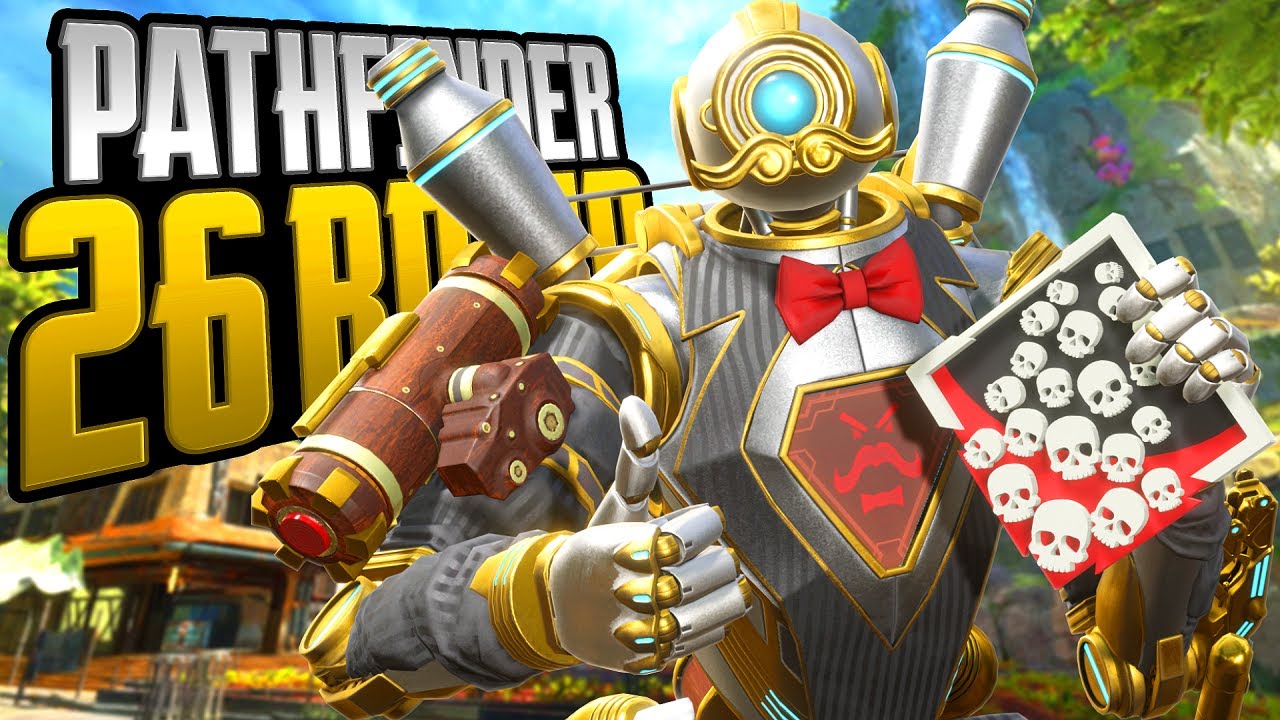 Pathfinder 26 KILLS and 5,200 Damage Apex Legends Gameplay Season 16