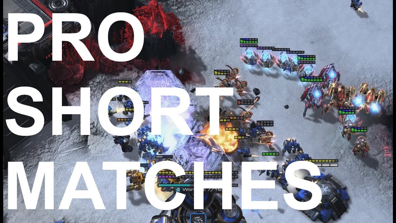 Pro Short Games Comp - StarCraft2 - Legacy of the Void 2018