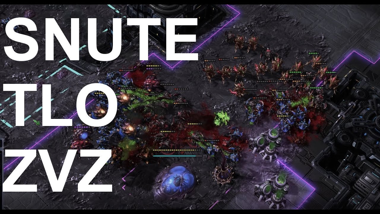 Snute (Z) v TLO (Z) on Blackpink - StarCraft 2 - Legacy of the Void 2018