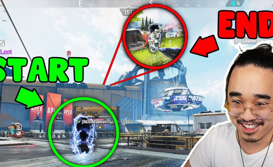 THE INFINITE DISTANCE WRAITH PORTAL GLITCH!! (Apex Legends)