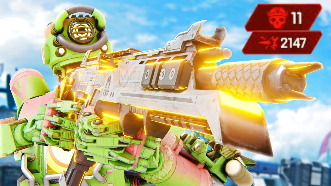 The GOLD R-301 is AMAZING in Apex Legends