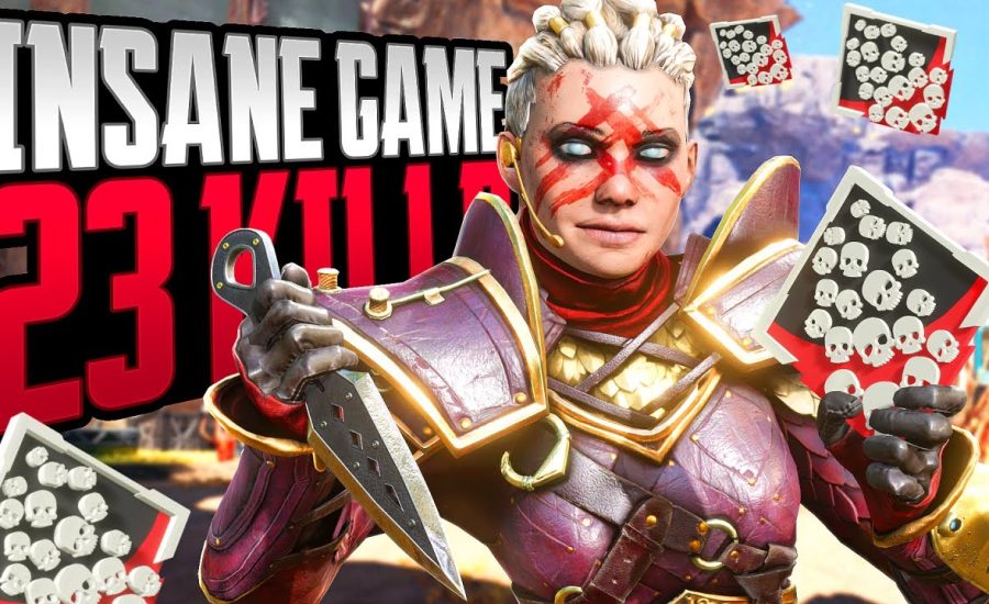 Wraith 23 KILLS and 6,200 Damage in a EPIC Game Apex Legends Gameplay Season 16