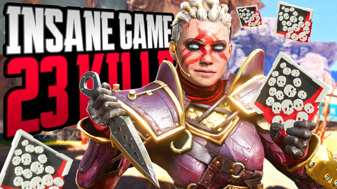 Wraith 23 KILLS and 6,200 Damage in a EPIC Game Apex Legends Gameplay Season 16