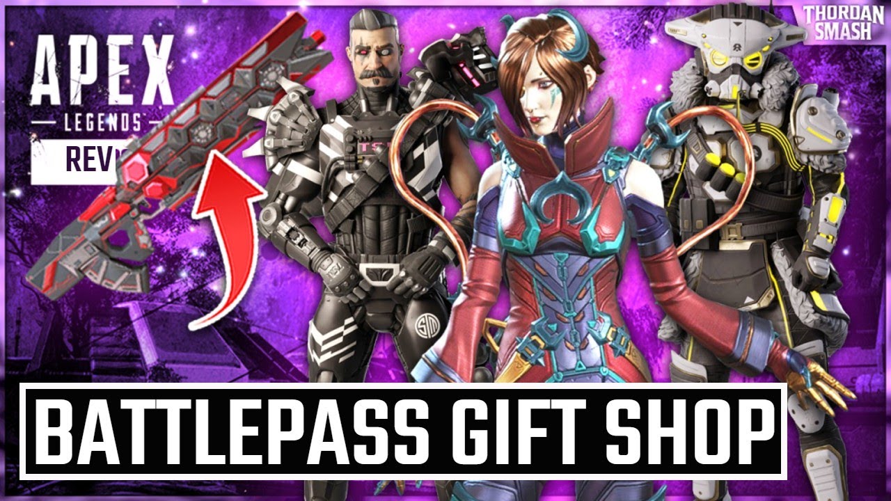 Apex Legends New Season 17 Battlepass Teases Gift Shop
