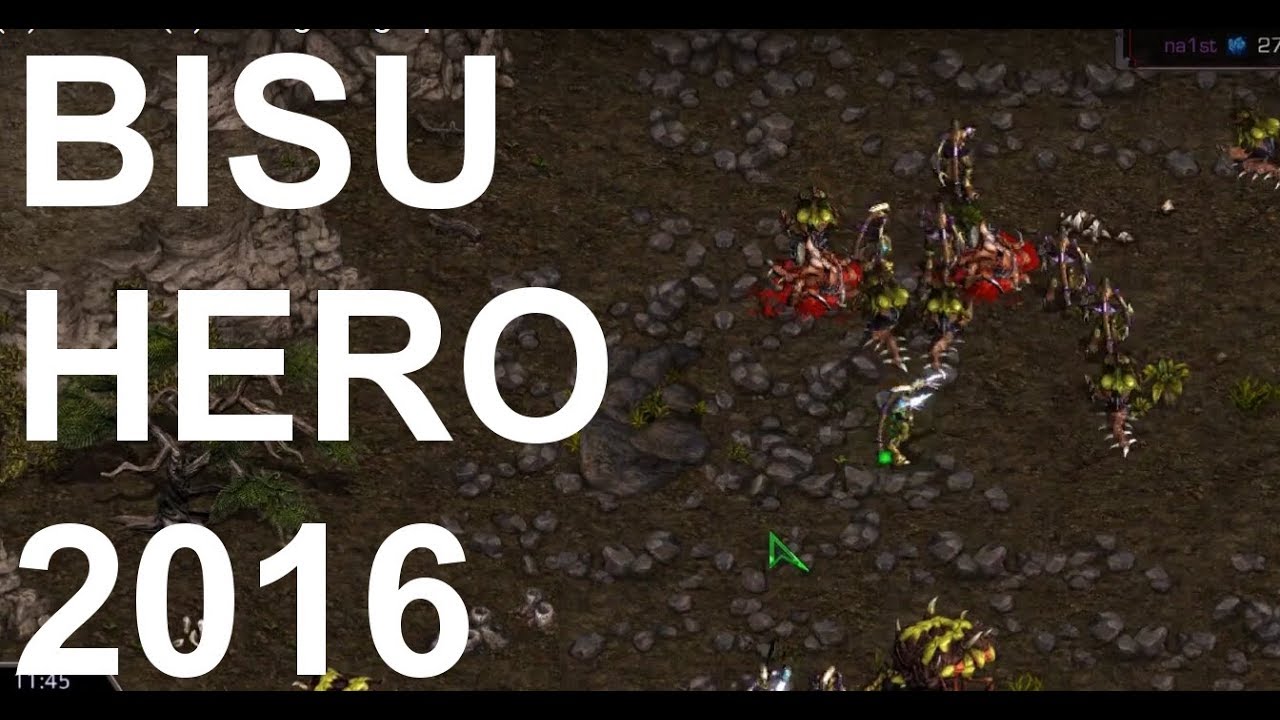 Bisu (P) v herO (Z) on Fighting Spirit - StarCraft  - Brood War REMASTERED