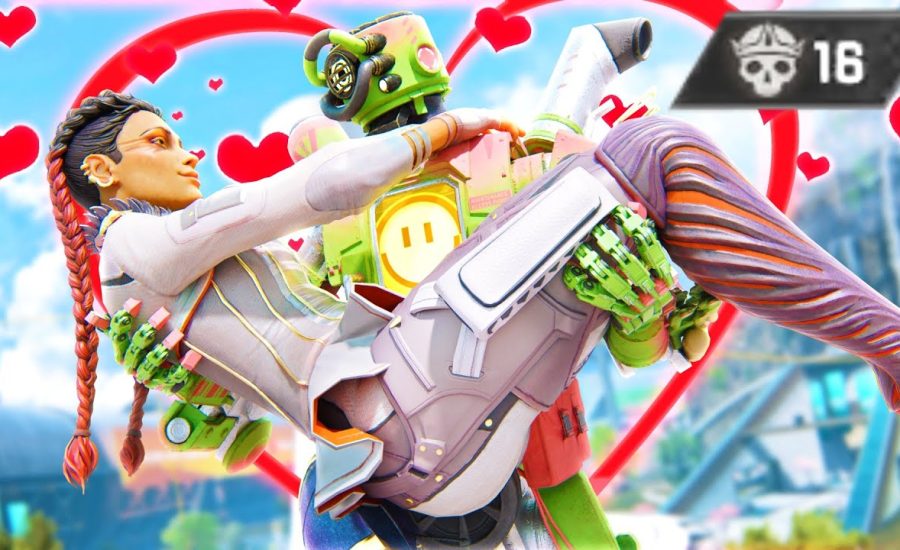 Carrying my Valentine's DATE in Apex Legends