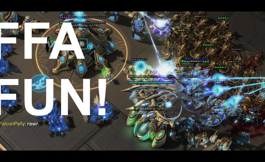 FalconPaladin Screener FFA! - StarCraft 2 - MidRank Madness 2018