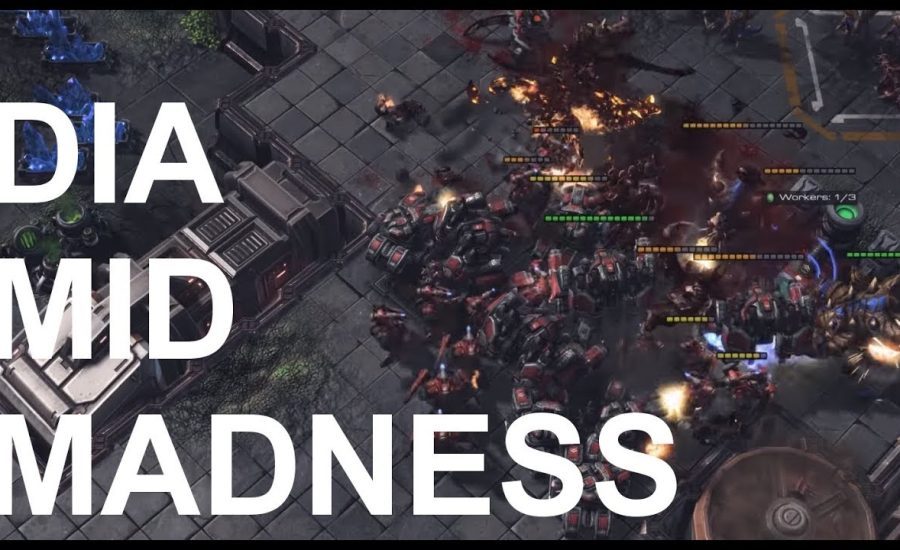 GIDEON (T) v VaLmaLisK (Z) on Acid Plant - MidRank Madness 2018 - StarCraft 2 LOTV
