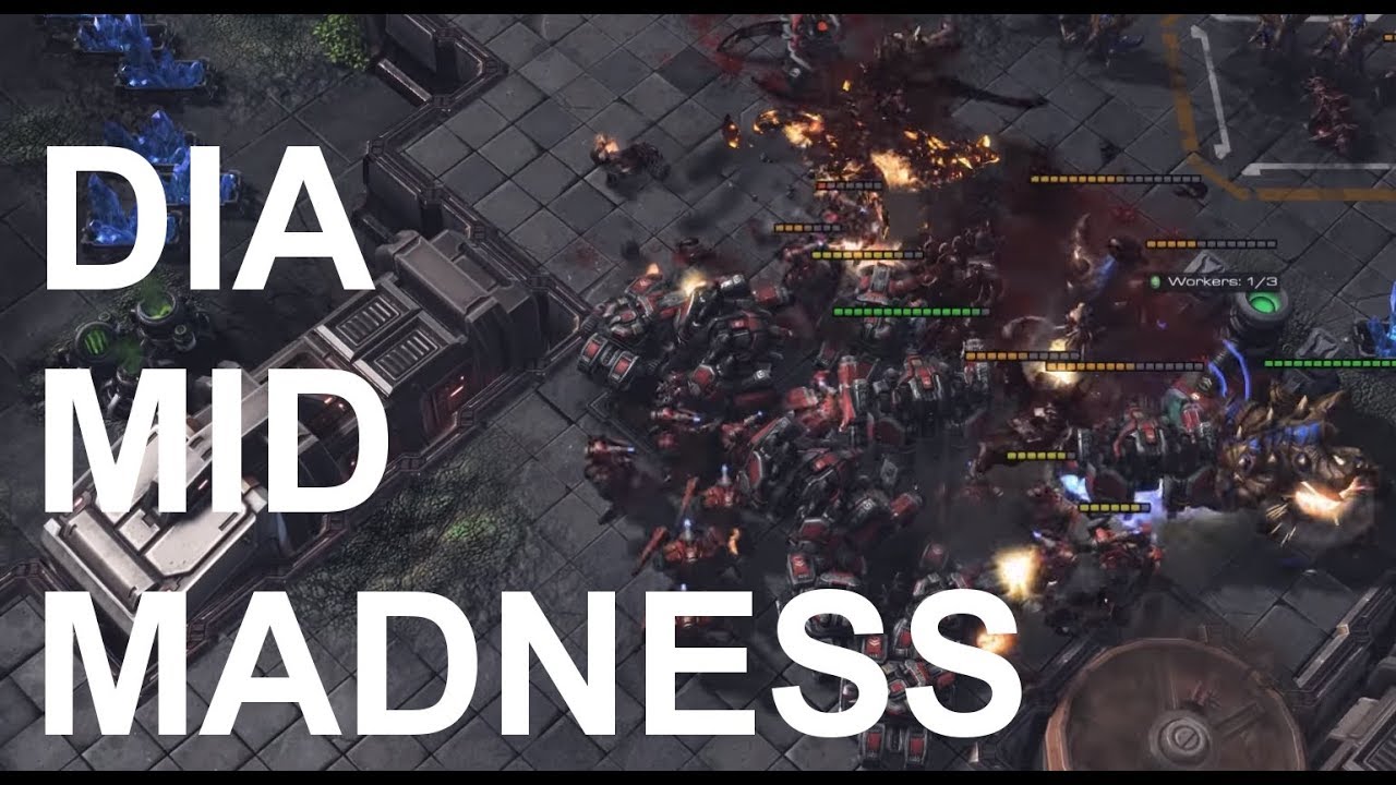 GIDEON (T) v VaLmaLisK (Z) on Acid Plant - MidRank Madness 2018 - StarCraft 2 LOTV