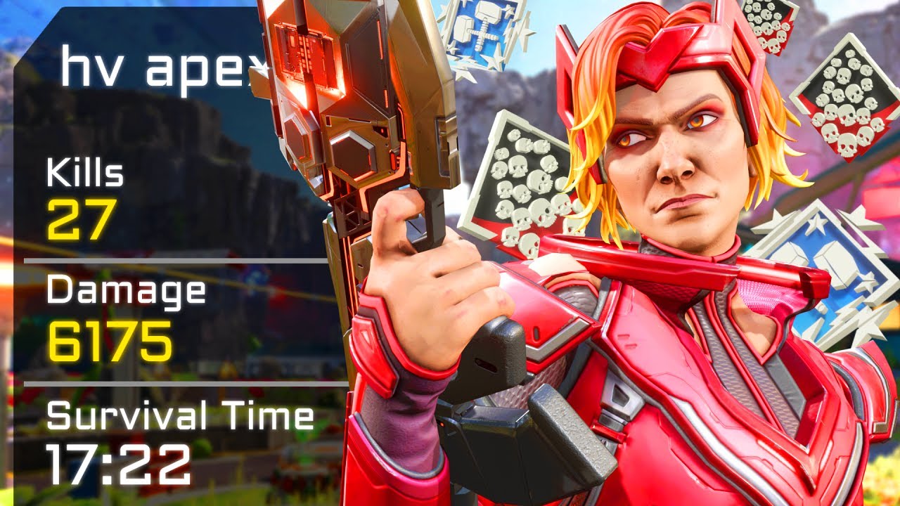 INTENSE GAME 27 KILLS and 6,100 Damage Horizon Apex Legends Gameplay Season 16