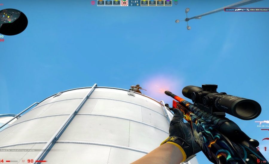 PERFECTLY TIMED CSGO NOSCOPES