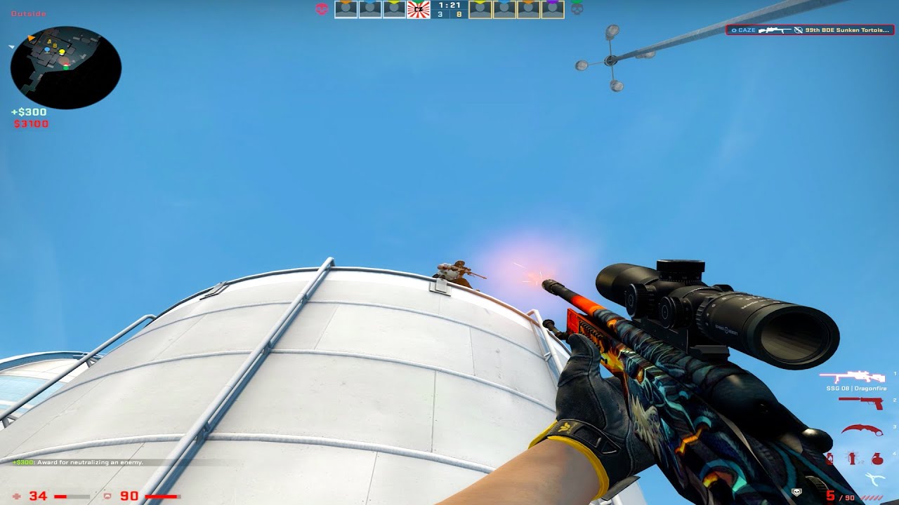 PERFECTLY TIMED CSGO NOSCOPES
