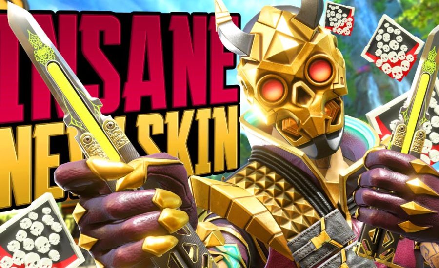 SOLO Octane 20 KILLS and 5.5K Damage INSANE NEW SKIN Apex Legends Gameplay Season 16