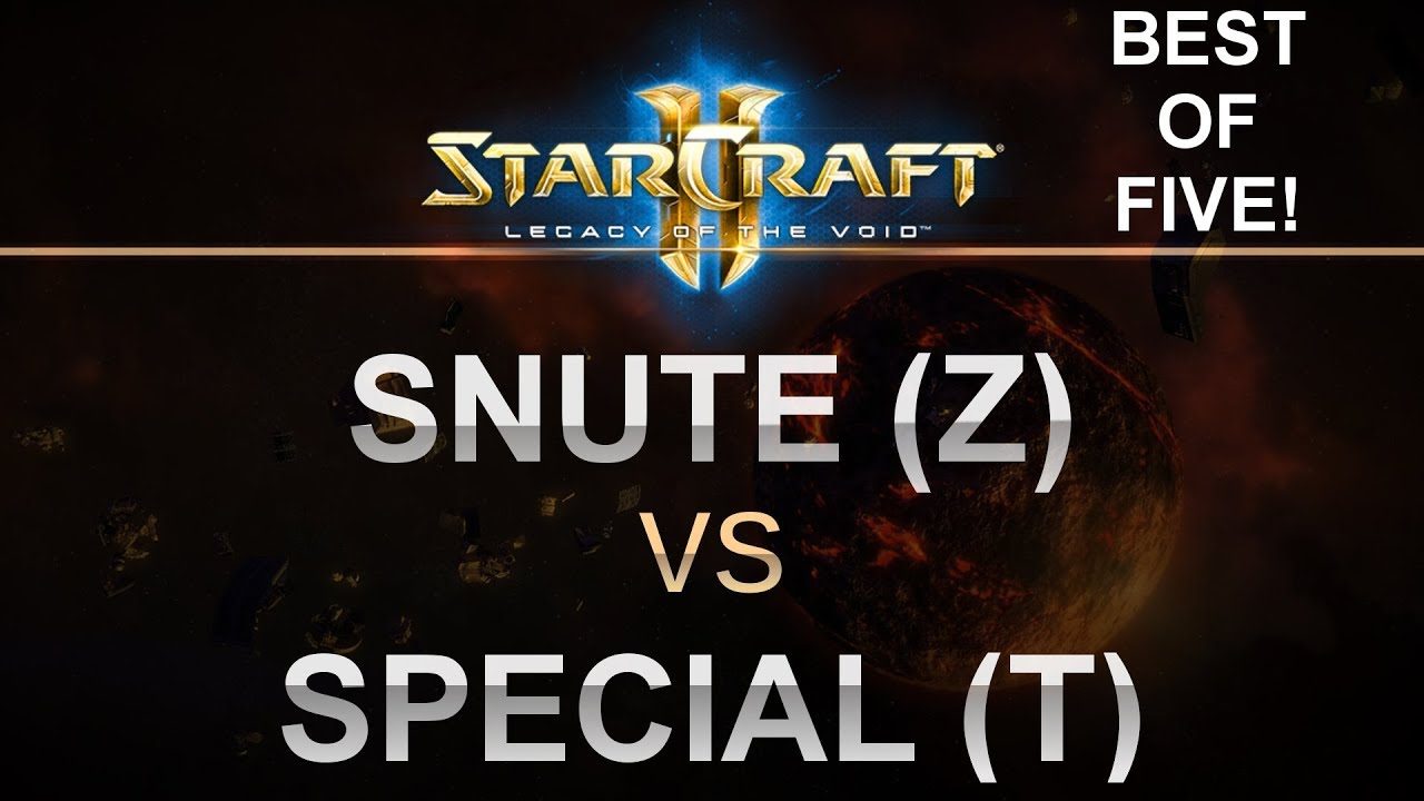 Snute (Z) v Special (T) Best of 5! - SC2 - Legacy of the Void 2018