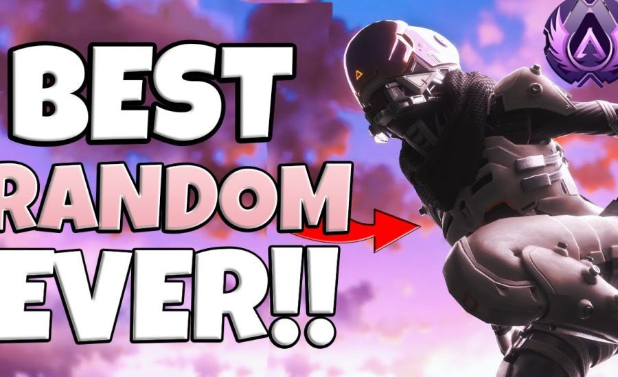 The Funniest & Best Random Teammate EVER!  (Apex Legends)