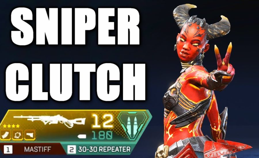 Using the GOLD 30-30 REPEATER to CLUTCH in Apex Legends