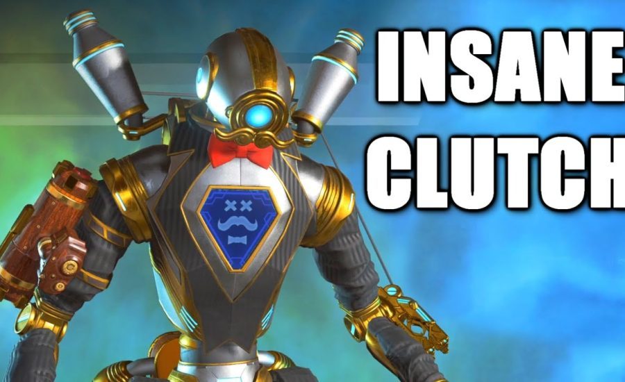 watch as this INSANE CLUTCH brings me out of depression in apex legends