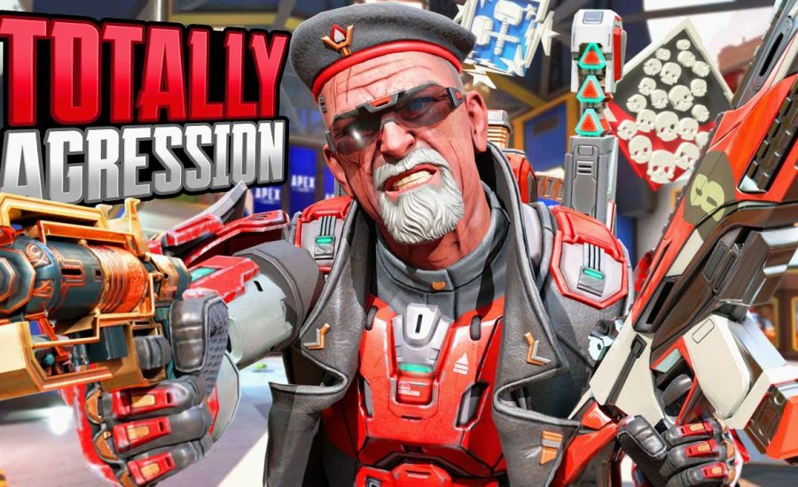 AGRESSIVE Ballistic 22 KILLS and 4,400 Damage Apex Legends Gameplay Season 17