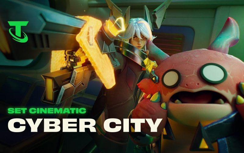 High Speed Heist | Cyber City Set Cinematic - Teamfight Tactics