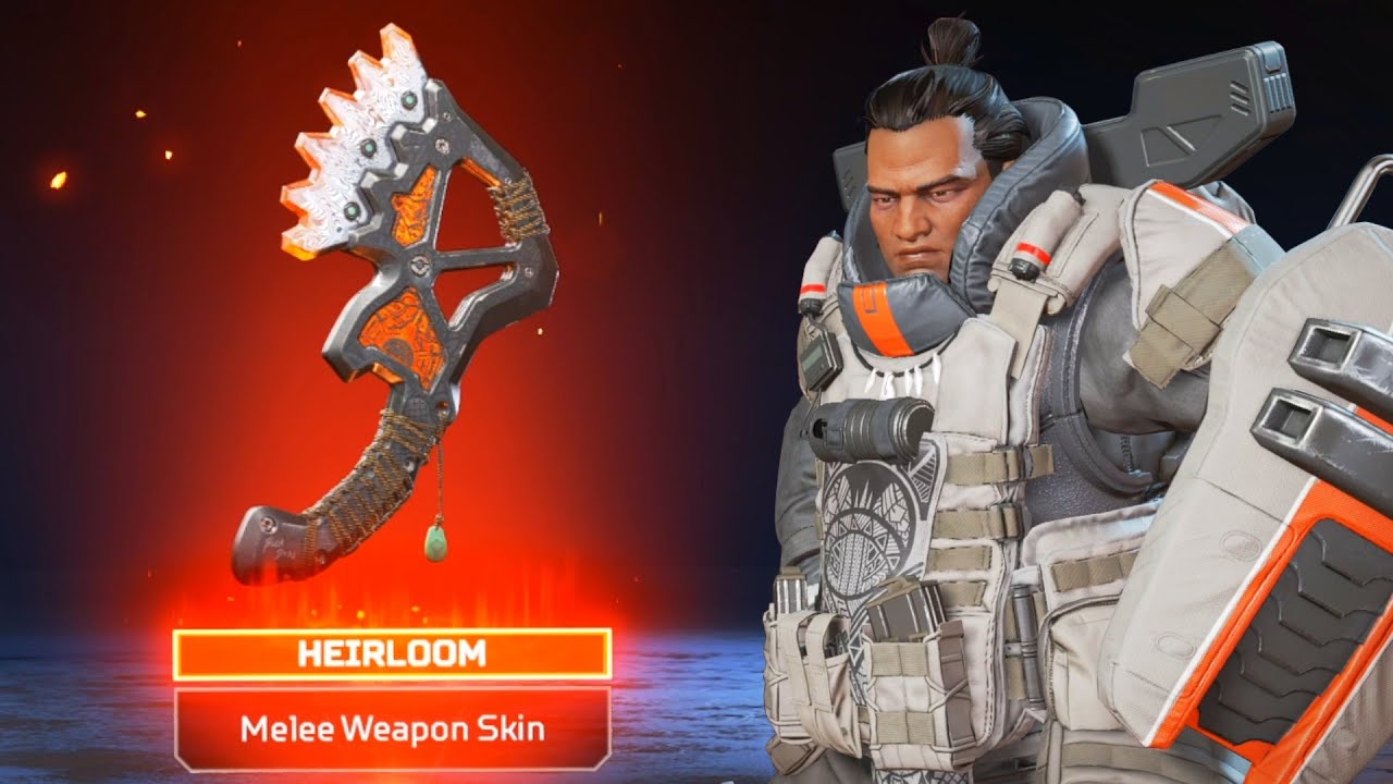 I FINALLY GOT THE FIERY GIBRALTAR HEIRLOOM BOIS in apex legends