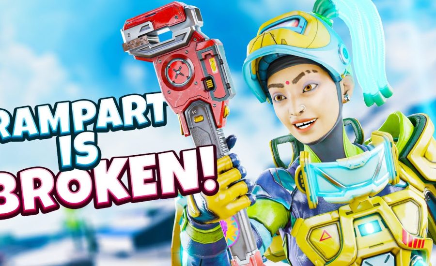 I GOT INTO APEX! RAMPART IS GONNA BE BROKEN! (Apex Legends)