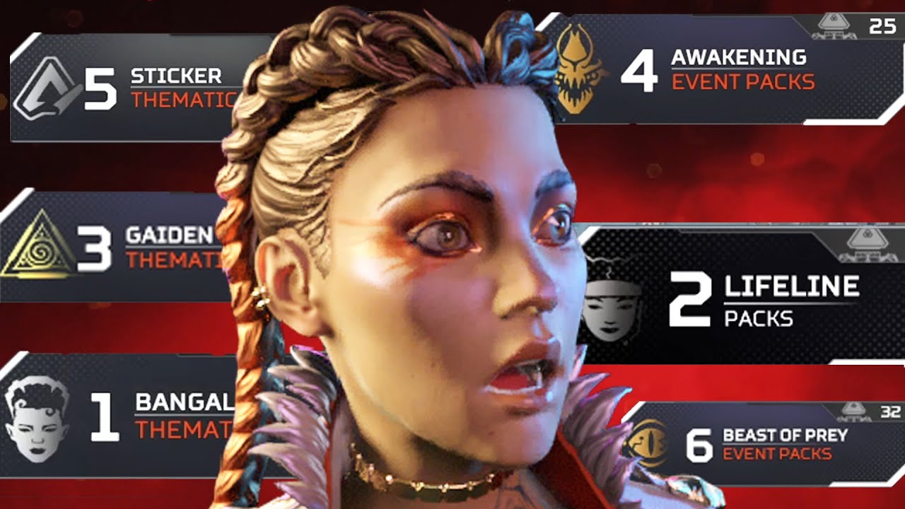 I Saved My Apex Event Packs for 229 Days, Here's What Was Inside