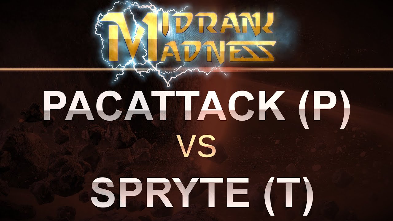 SC2 - MidRank Madness 2017 - PacAttack (P) v spryte (T) on Odyssey