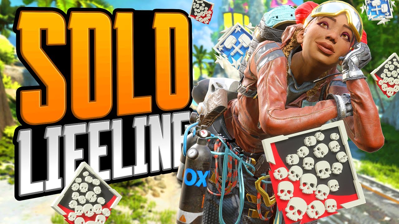 SOLO Lifeline 20 KILLS and 4,700 Damage Apex Legends Gameplay Season 16