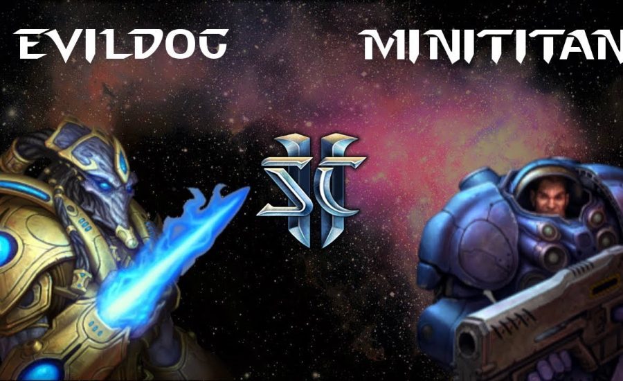 StarCraft 2 - MidRank Madness 2017 - Evildog (P) v MiniTitan (T) on Interloper