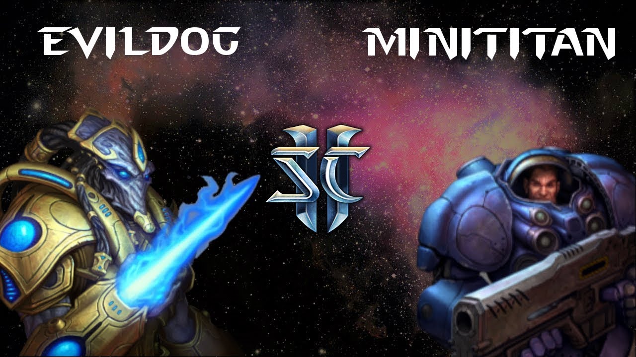 StarCraft 2 - MidRank Madness 2017 - Evildog (P) v MiniTitan (T) on Interloper