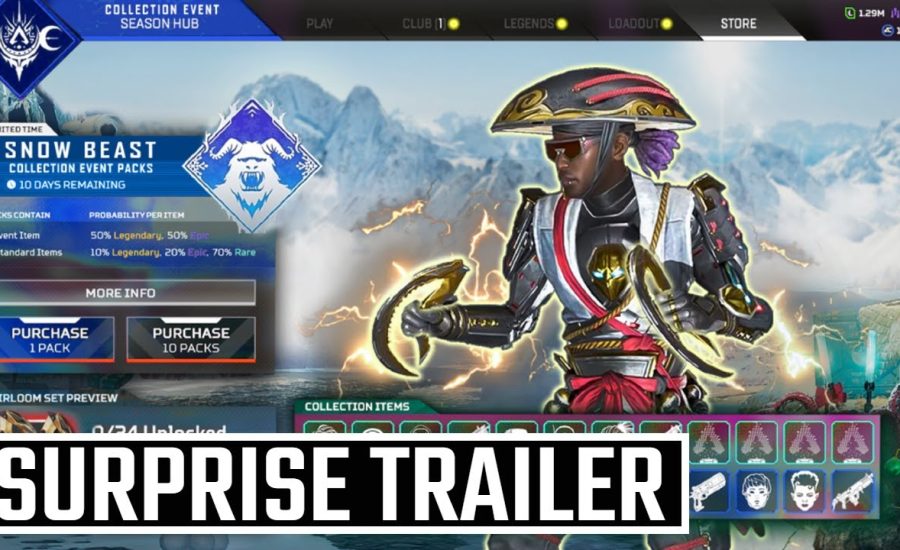Apex Legends New Collection Event Trailer & Heirloom